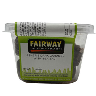 Fairway Asher's Dark Caramel with Sea Salt, 16 oz