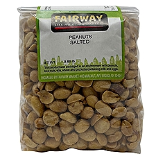 Fairway Peanuts Salted, 16 Ounce