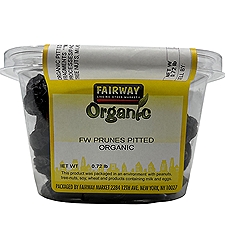 Fairway Organic Prunes Pitted , 16 Ounce