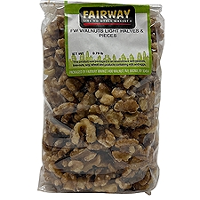 Fairway Walnuts Light Halves & Pieces, 16 Ounce