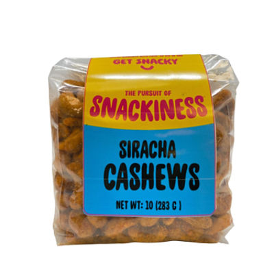 The Pursuit of Snackiness SIRACHA CASHEWS, 10 oz
