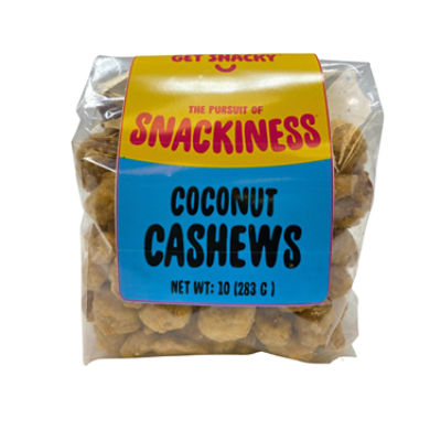 The Pursuit of Snackiness COCONUT CASHEWS, 1 oz