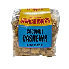 The Pursuit of Snackiness COCONUT CASHEWS, 1 Ounce