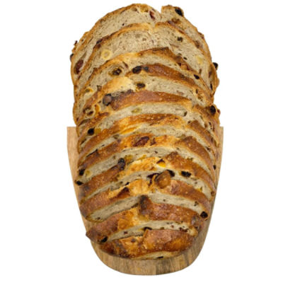 Fairway Organic Fruit & Nut Sourdough Bread Sliced, 28 oz