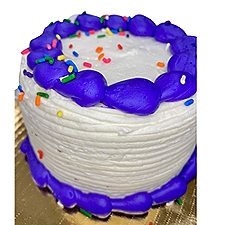 Vanilla Cake - 5 in     , 24 oz