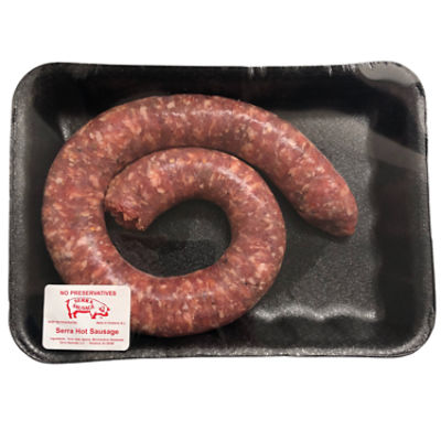 Serra Sausage Hot Sausage, 1 pound