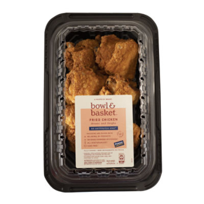 Bowl & Basket Fried Chicken 8 Piece (Sold Cold)