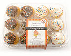 Fresh Bake Shop Yellow Mini Cupcakes With Icing, 6 oz, 6 Ounce