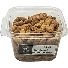 Gourmet Garage Dry Almonds Roasted Salted, 16 Ounce