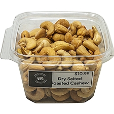 Dry Roasted Salted Cashews, 16 Ounce