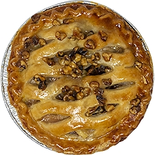 Gourmet Caramel Apple Walnut Lattice Pie, 11 Ounce