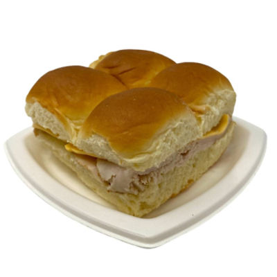 Village Turkey Cheese Finger Sandwich, 6 oz Fairway