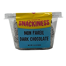 The Pursuit of Snackiness NON PAREIL DARK CHOCOLATE, 11 Ounce