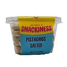 The Pursuit of Snackiness PISTACHIOS SALTED, 9 oz
