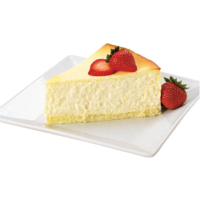 Junior's Plain Cheesecake Slice, 6.85 oz, 6.85 Ounce