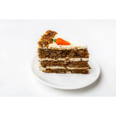 Fresh Bake Shop Carrot Cake Slice with Cream Cheese Icing, 7 oz