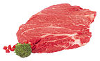 Glatt Kosher Beef Chuck Steak - Boneless, 1 pound
