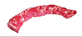 Glatt Kosher Beef Skirt Steak, 1 pound