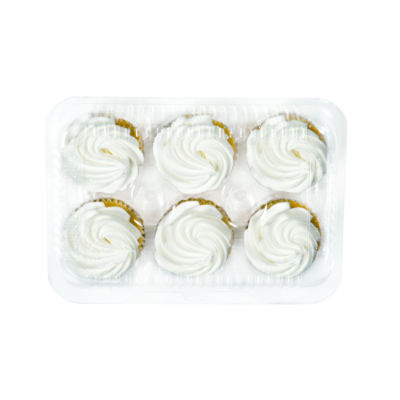 Fresh Bake Shop Yellow Cupcake with Vanilla Butter Creme Icing, 2 oz