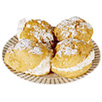 Fresh Bake Shop Mini Cream Puff, 1 oz