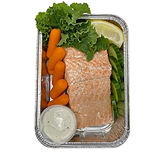 Poached Salmon Entree, 6 Ounce