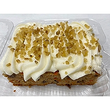 Carrot Cake Slice with Cream Cheese Icing, 7 Ounce