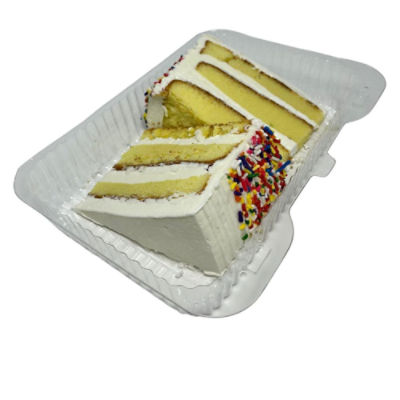 Birthday Cake Slice      , 6 oz