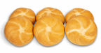 Guttenplans Jumbo Kaiser Rolls, 3 oz