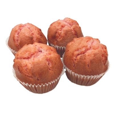 Fresh Bake Shop Cherry Almond Puffin Muffins, 4 ct., 18 oz