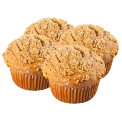 Fresh Bake Shop Apple Spice Puffin Muffins, 4 ct., 18 oz