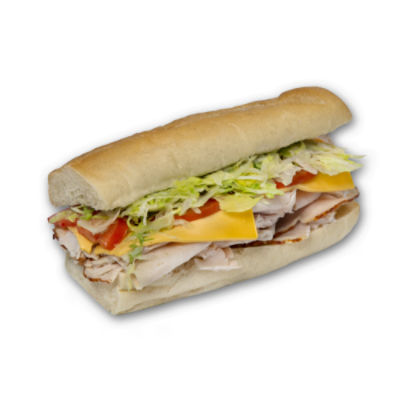 ShopRite Kitchen Half Sub - Turkey & Cheese on Wheat, 9 oz