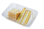 Fresh Bake Shop 2 Slices of Yellow Layer Cake, 10 oz, 10 Ounce