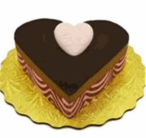 Fresh Bake Shop Chocolate Mousse Heart Cake, 18 each