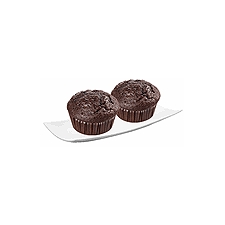 Multifoods Rich Chocolate Puffin Muffin - 2 ct, 10 oz