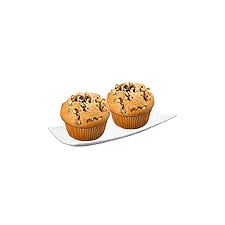 Multifoods Banana Nut Puffin Muffins - 2 ct, 10 oz
