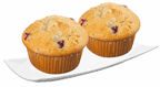 Fresh Bake Shop Cranberry Orange Puffin Muffins - 2 ct, 10 oz