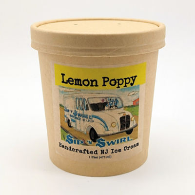 Sip 'N Swirl Pint -Lemon Poppy, 1 pint