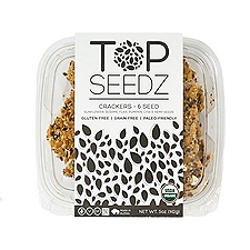 Top Seedz 6 Grain Cracker, 5 oz