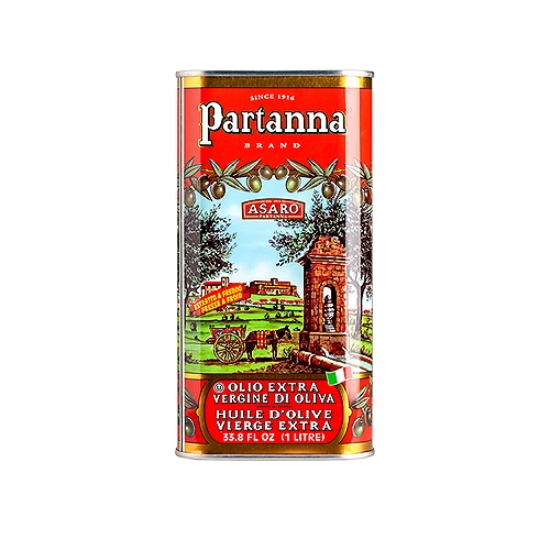 Partanna Sicilian Olive Oil, 34 oz