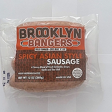 Brooklyn Bangers Spicy Asian, 12 Ounce