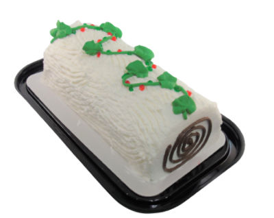 Kings Pastry Vanilla Yule Log Cake , 20.5 oz