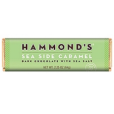 HAMMOND SEASIDE CARAMEL DARK CHOC BAR, 2.25 oz