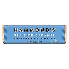 HAMMOND SEASIDE CARAMEL MILK CHOC BAR, 2.25 oz
