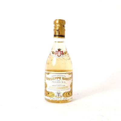 GIUSTI  WHITE CONDIMENT BALSAMIC VINEGAR 5YRS , 8.4 fl oz