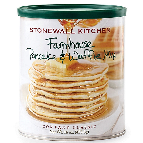 All-natural pancake mix. Light and fluffy pancakes with a malted flour goodness.