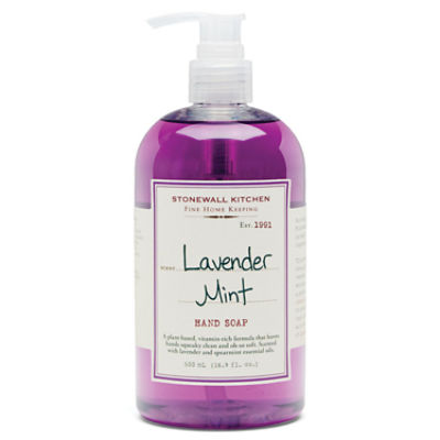 Stonewall Kitchen Lavender Mint Hand Soap, 16.9 fl oz