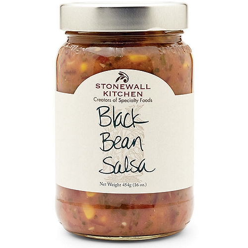 Stonewall Kitchen Black Bean Salsa, 16.75 oz
Full of hearty flavor, this salsa is simply the best in quesadillas, burritos and fajitas or paired with the crunch of corn chips. It also makes a delicious topping for grilled fish, chicken or pork.