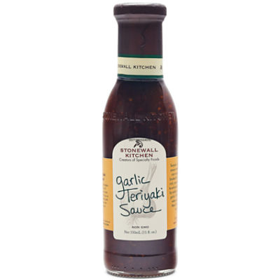 Stonewall Kitchen Garlic Teriyaki Sauce, 11 fl oz