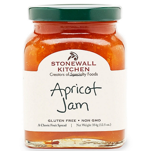 Stonewall Kitchen Apricot Jam, 12.25 oz
The pure simplicity of the divine apricot is perfectly highlighted in this versatile jam. Use it to add sweet delight to your baking recipes or enjoy its pure subtleness over a warm scone or biscuit.