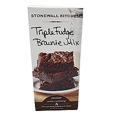 Stonewall Kitchen Triple Fudge Brownie Mix, 19.5 Ounce